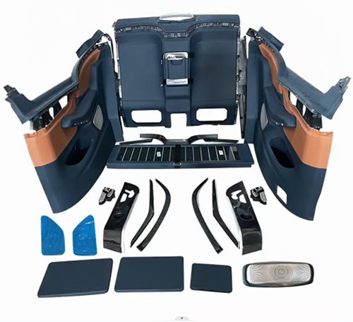 Wrap around car interior trim kit