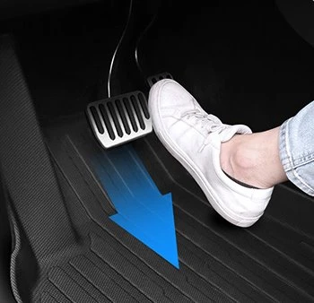 Tesla Model 3 Model Y TPE footrest pedals are comfortable