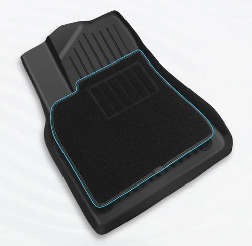 Tesla Model 3 Model Y TPE foot pads with magic buckle
