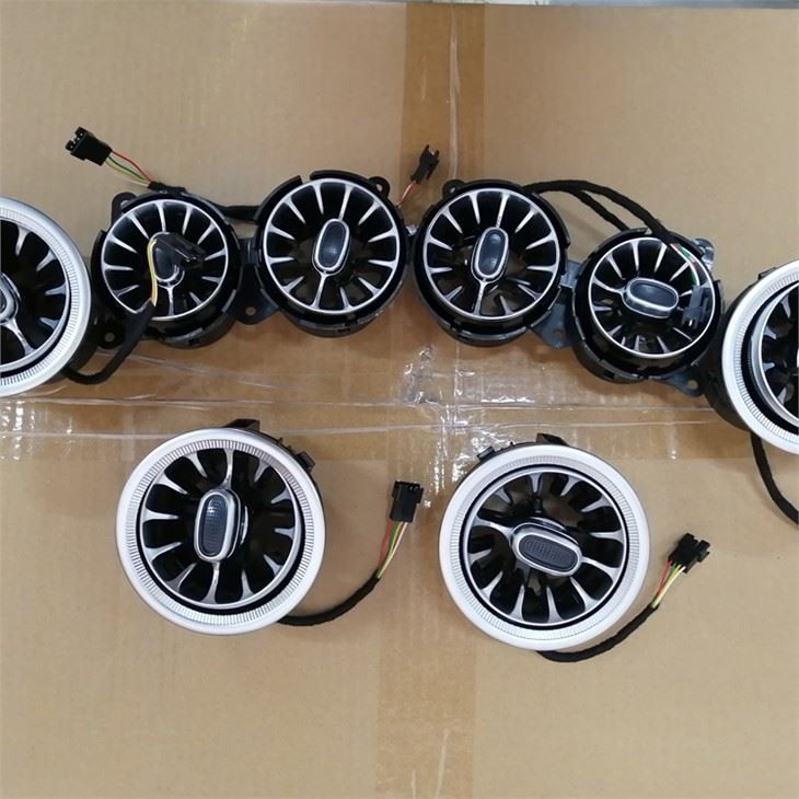 Auto kliimaseadme õhutusava väljalaskerõnga katte trimm Mercedes Benzile