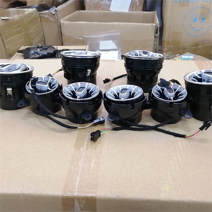 Car Air Condition Vent Outlet Ring Cover Trim For Mercedes Benz