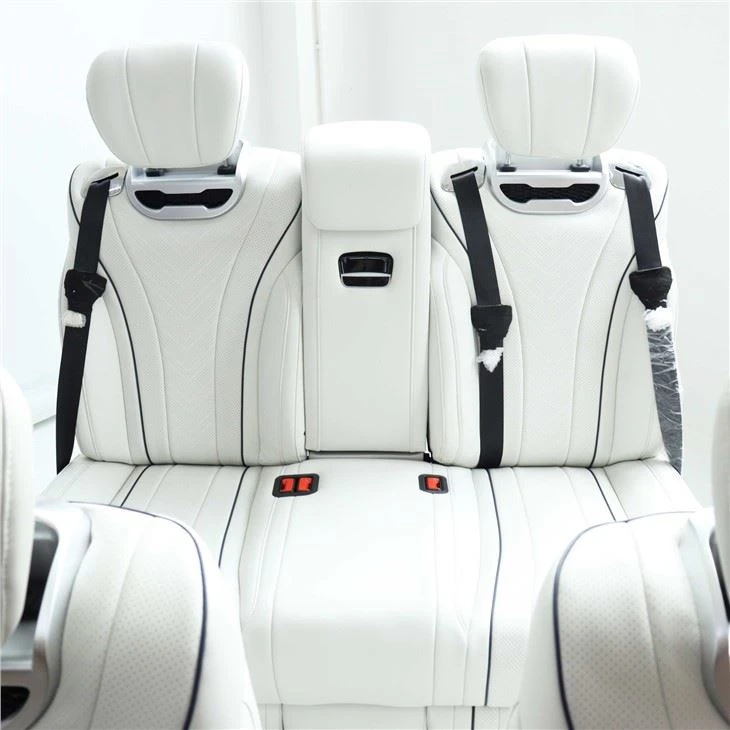 Luxury Car Interior Rear Seat