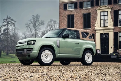 Modifitseeritud Land Rover Defender kabriolett